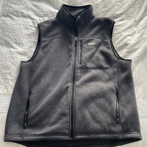 Men’s LL Bean Grey Vest (Large)